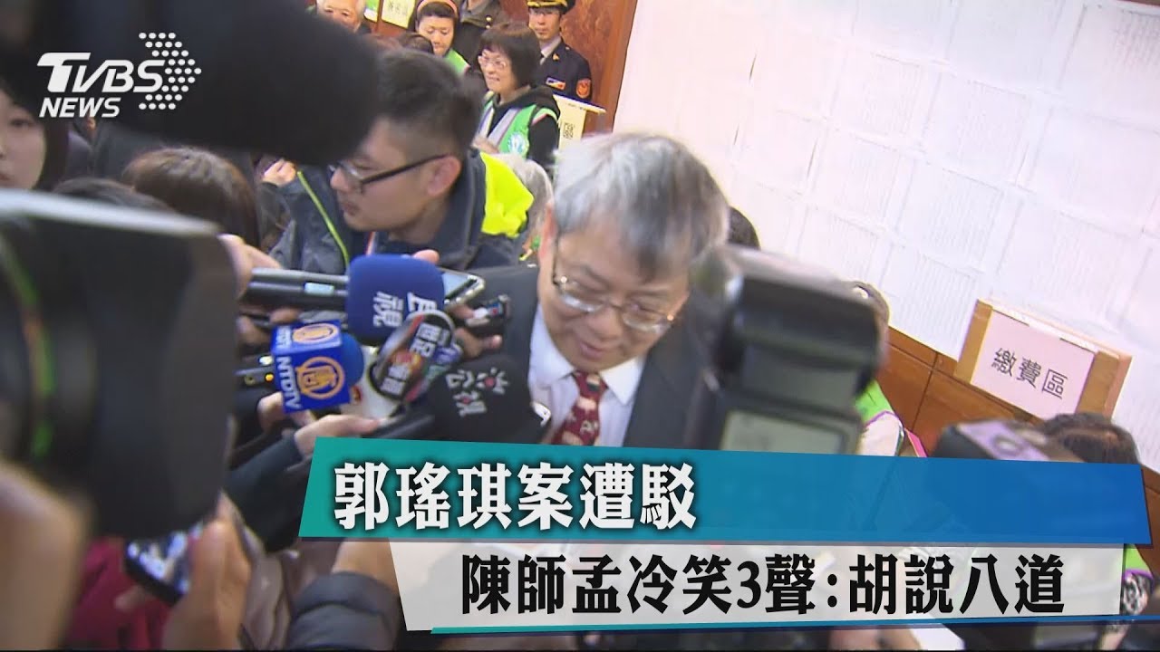 郭瑤琪案遭駁 陳師孟冷笑3聲:胡說八道