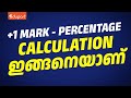 Plus One Result | Percentage Calculatuion | Eduport Commerce and Humanities
