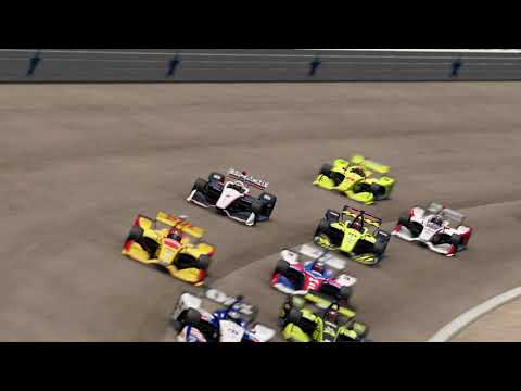 Project CARS 3(4k) Texas Motor speedwey, Dallara IR-18 indycar.