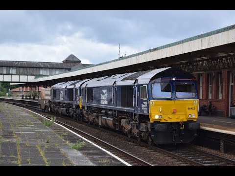#679: [Flask] DRS Class 66423 & 66432 pass Llandudno Junction (01/07/16)