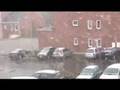 Snow And Ice Shower In Dublin