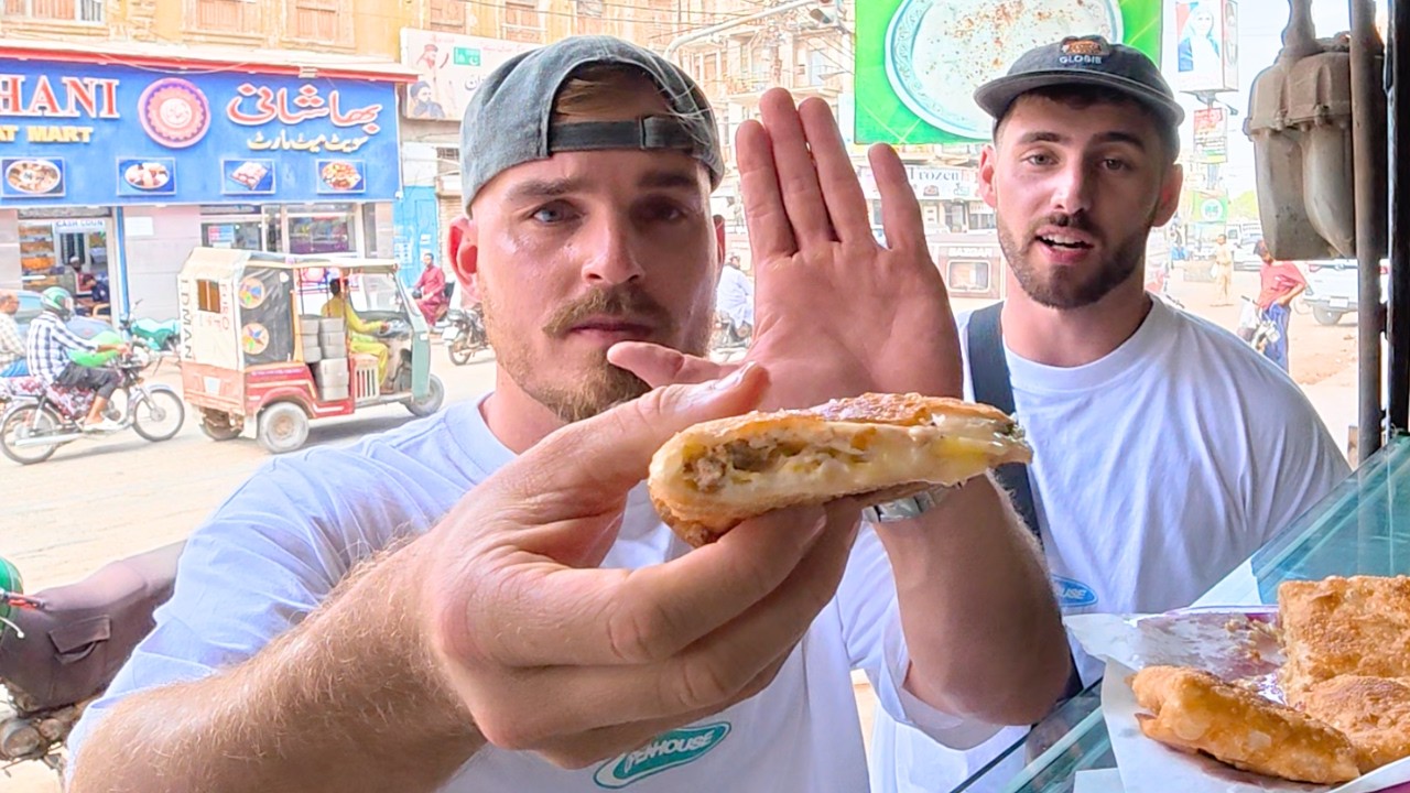 Hunting For Cheese Paratha In Karachi With Luke Damant 🇵🇰