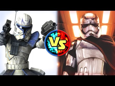 Star Wars Versus: Captain Rex VS. Captain Phasma - Star Wars Basis Versus #4