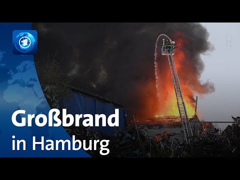 Großbrand in Hamburg