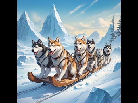 ❄️ Arktis – Isbjörnar, snö och magiska djur! ❄️ | Fakta för barn 3–6 år