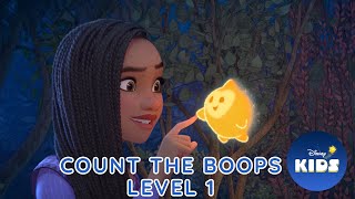 Count The Boops | Level 1: Easy | Wish | Disney Kids