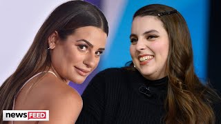 Lea Michele MOCKED By Fans After 'Funny Girl' Role Goes To Beanie Feldstein video