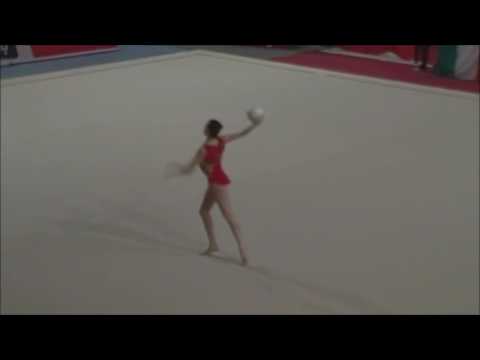 Ginnastica 5 Cerchi SERIE B 2016: palla ELENA MORATO