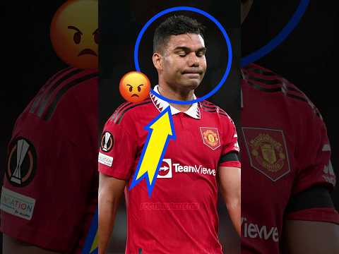 What's Wrong with Casemiro in Man United? #shorts #football #casemiro #manutd