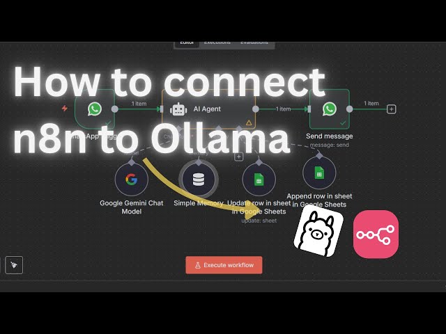 How to install LLM on your CPU computer for free with n8n