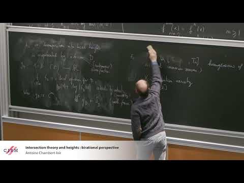 Antoine Chambert-Loir: Intersection theory and heights : birational perspective
