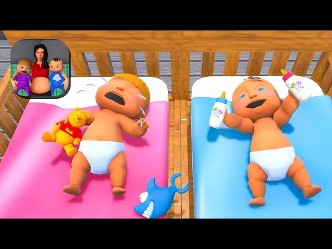 New Twin Baby Mother Simulator  - Gameplay Walkthrough #2