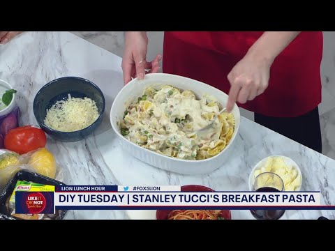 Stanley Tucci's viral Breakfast Pasta | Cooking with Como