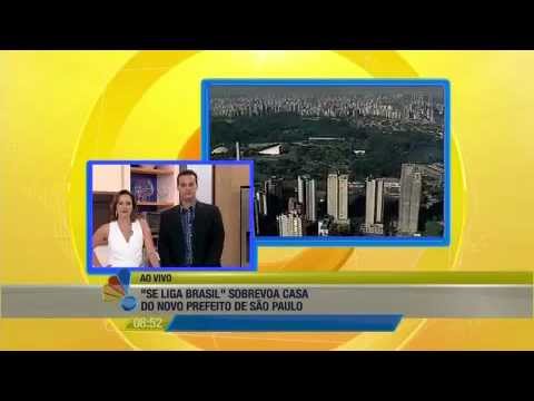 RedeTV!   Se Liga Brasil:  'Se Liga Brasil' sobrevoa casa do novo prefeito de São Paulo