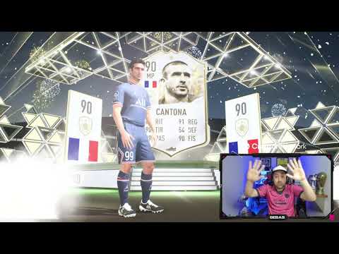 FIFA 22 Streamer Sebas packs his first FIFA 22 Icon Eric Cantona