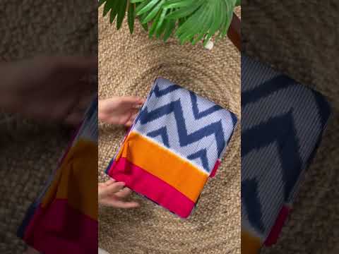 Mehendi Elegant Printed Tasar Silk Saree with Matching Unstitched Blouse