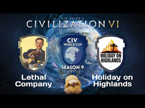 HoH vs Lethal Company  CWC Season 9 Civilization 6