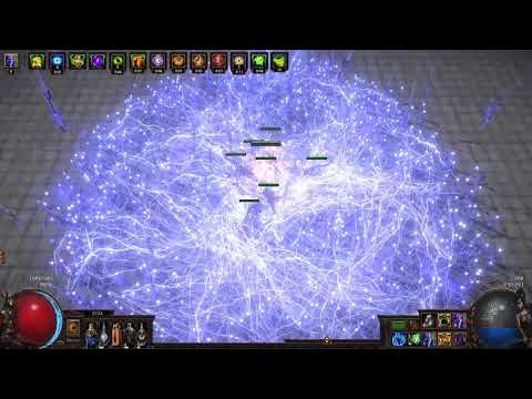 [Path of exile All Bow skills Test] with support gem "Focuses Ballista support"