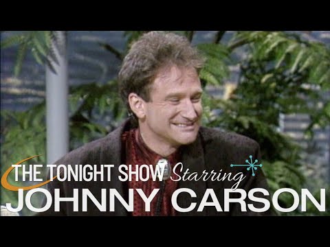 Robin Williams Is Lightning Fast | Carson Tonight Show