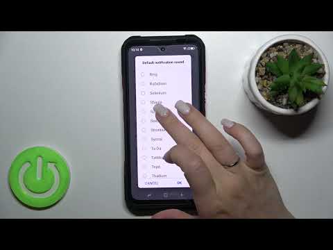 How to Change Notifications Sound in DOOGEE V20 - Set Up Notification Sound