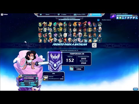 Treinando escolhas de Lendas para o Next Stage com o duo - Brawlhalla