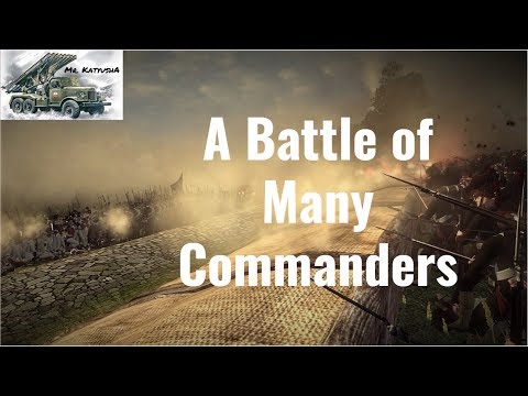 A Battle of Many Commanders-NTW3 Mod 4v4 Multiplayer Sub-Commander Online Battle
