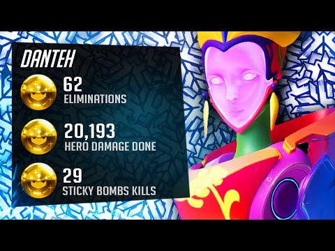 62 ELIMS - Danteh Top 500 Echo God! [ Overwatch Season 28 ]