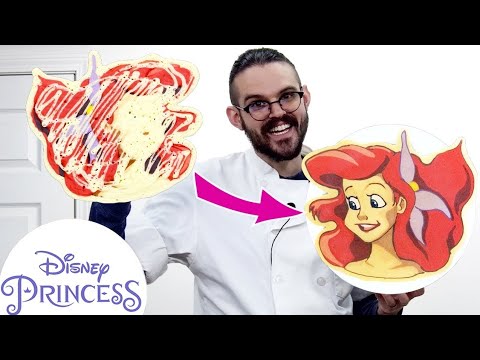 Disney Princess Pancake Art - Ariel