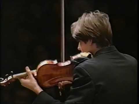 DAVID GARRETT 1997 [1] Mendelssohn Violin Concerto -16 years old ♪ Stradivari 1718 SAN LORENZO