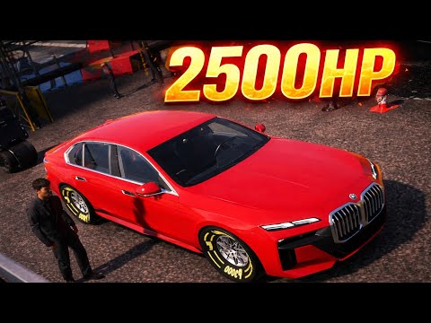 2500HP BMW i7 Drag Tune 🚀 | CPM2 Update 1.2.3.2 | Insane Launch!