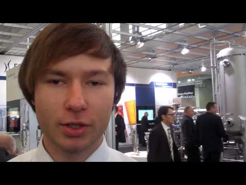 Live von der  BRAU Beviale 2012 - Azubi Johannes Kargl