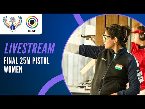 Livestream - 25m Pistol Women Final - ISSF World Championship Rifle/Pistol