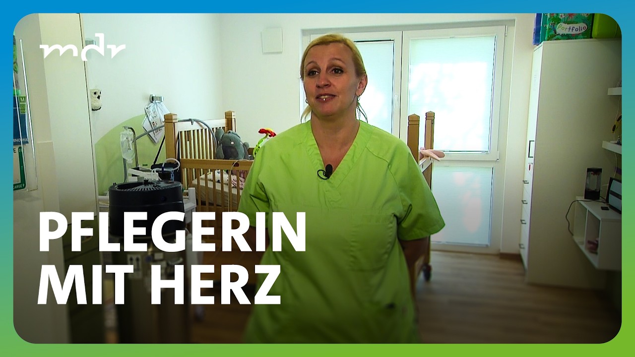 Pflegerin leitet besondere Einrichtung für Kinder in Leipzig | MDR um 4 | MDR