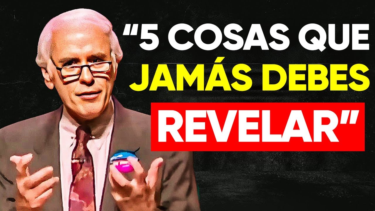 5 Cosas Que Nunca Debes Compartir Con Nadie - Discurso Motivacional Jim Rohn