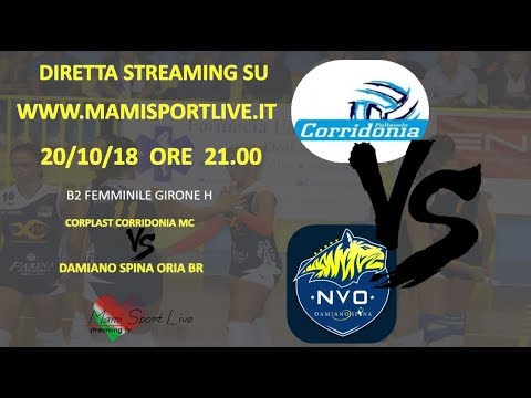 (DIRETTA) CORPLAST CORRIDONIA MC vs  DAMIANO SPINA ORIA BR