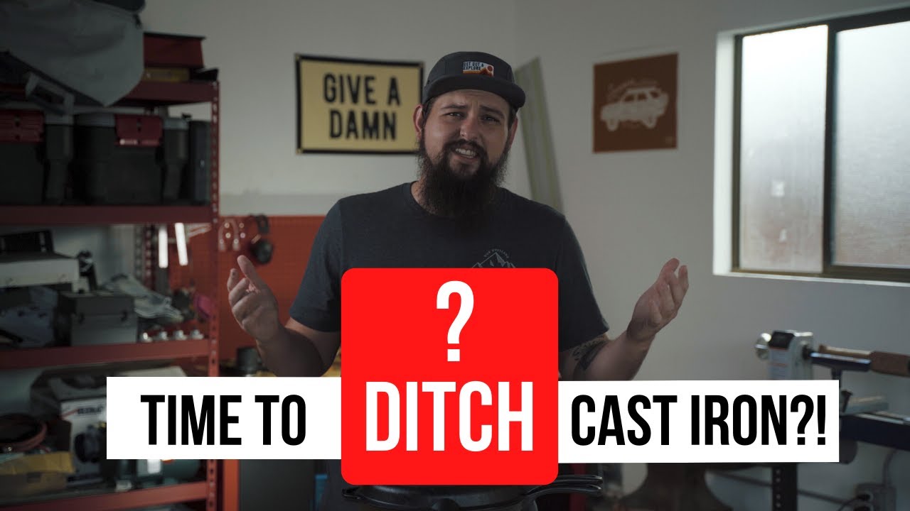 Watch video IS THIS BETTER THAN CAST IRON Campfire Cooking with Spun Steel Camp Oven Now IS THIS BETTER THAN CAST IRON Campfire Cooking with Spun Steel Camp Oven