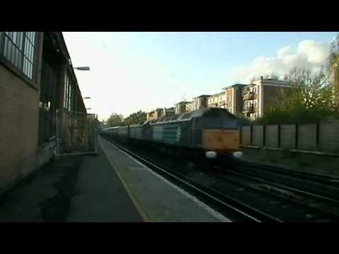 37688 thrashing Kensington and Harrow with Northern Belle ECS