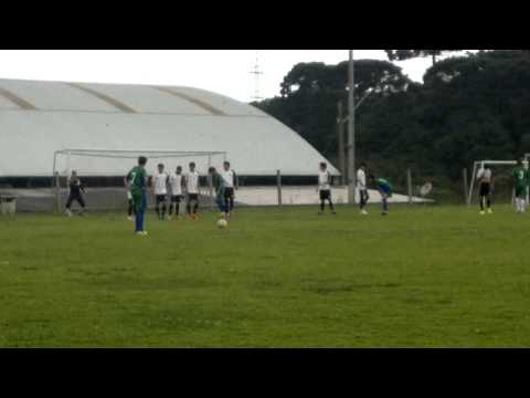 Tupiniquim SA x Coxa SJP - gol de falta Rodrigo