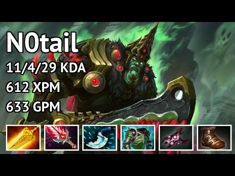 Dota 2 N0tail - Wraith King highlights - Game 2907632473