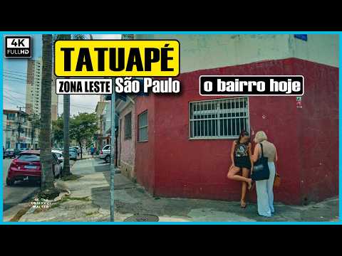 [4K] The traditional Tatuapé neighborhood looks like this today #saopauloape #saopaulowalkingtour...