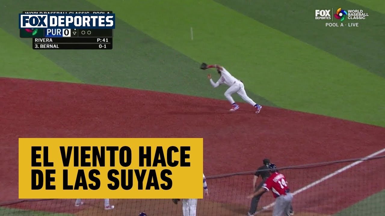 ⚾💨 EL VIENTO HACE DE LAS SUYAS | Panamá 0-0 Puerto Rico | WBC 2026