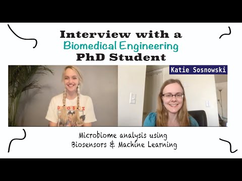 Microbiome Analysis with Biosensors & Machine Learning | Katie Sosnowski, Biomedical Engineering