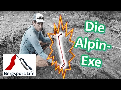 The alpine quickdraw, extendable quickdraw used in alpine climbing