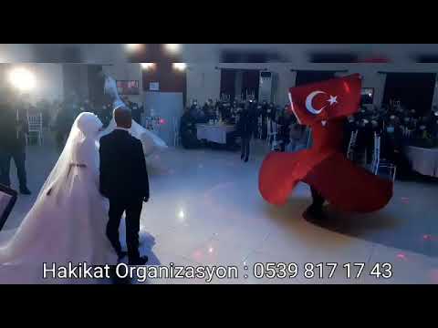 Konya Ereğli Toroslar Düğün Salonu Dini Düğün Semazen Gösterisi Hakikat Organizasyon
