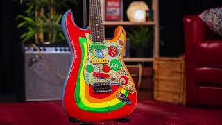 Video thumbnail for Fender Custom Shop Limited Edition George Harrison Rocky Strat by Sam Ash Music
