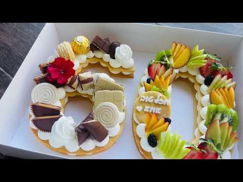 עוגת מספרים 60 - תמונה מהסרטון