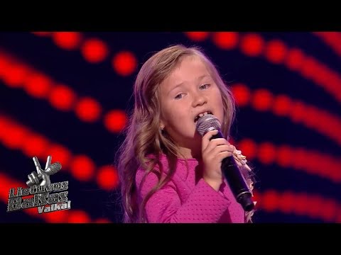 Gabrielė Andrejauskaitė - Tuk tuk širdele | Blind Auditions | The Voice Kids Lithuania S01