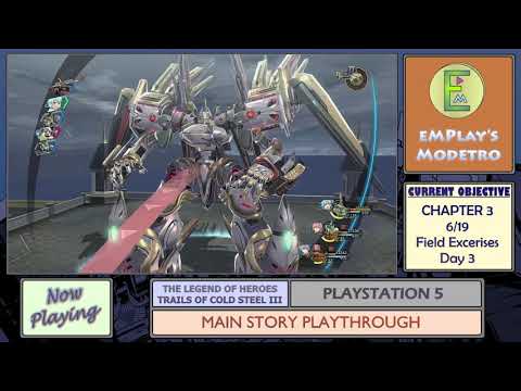 TLOH: Trails of Cold Steel III - PS5 - Chapter 3 - #40 - Defeating Aion Type-Alpha II