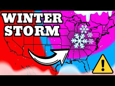Winter Storm Train Is Arriving - URGENT 60 Cities Forecast