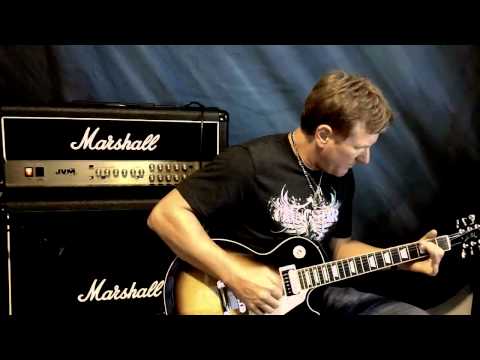 Glenn DeLaune - Boss GT-10 - 4 Cable Method Demo with the Marshall JVM 205H